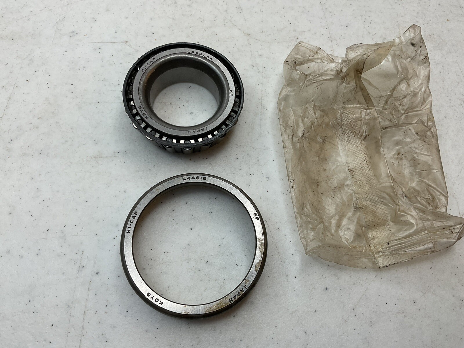 Koyo L44649R & L44610 Ag & Wheel Tapered Roller Bearing Cone & Cup A4 Japan