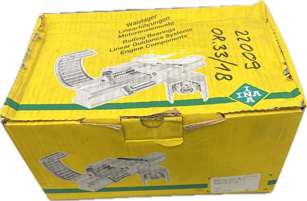 8x INA KTB25-B-PP-AS LINEAR BALL BEARING UNIT