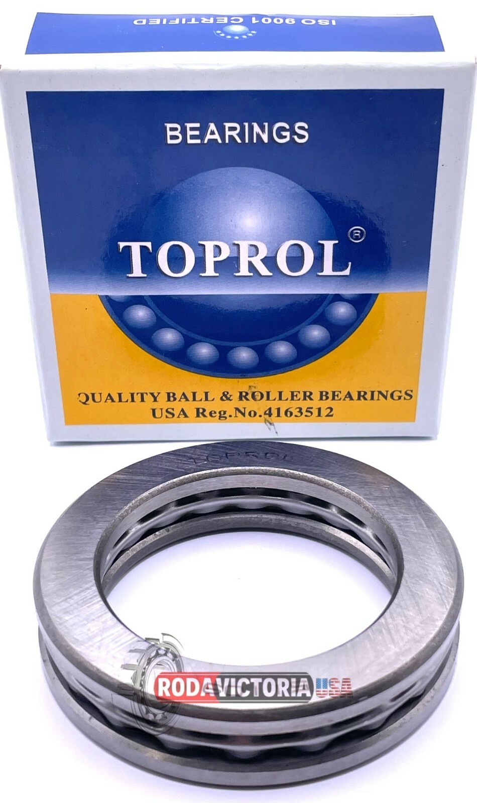 ZEN 51109 THRUST BALL BEARING 45x65x14mm