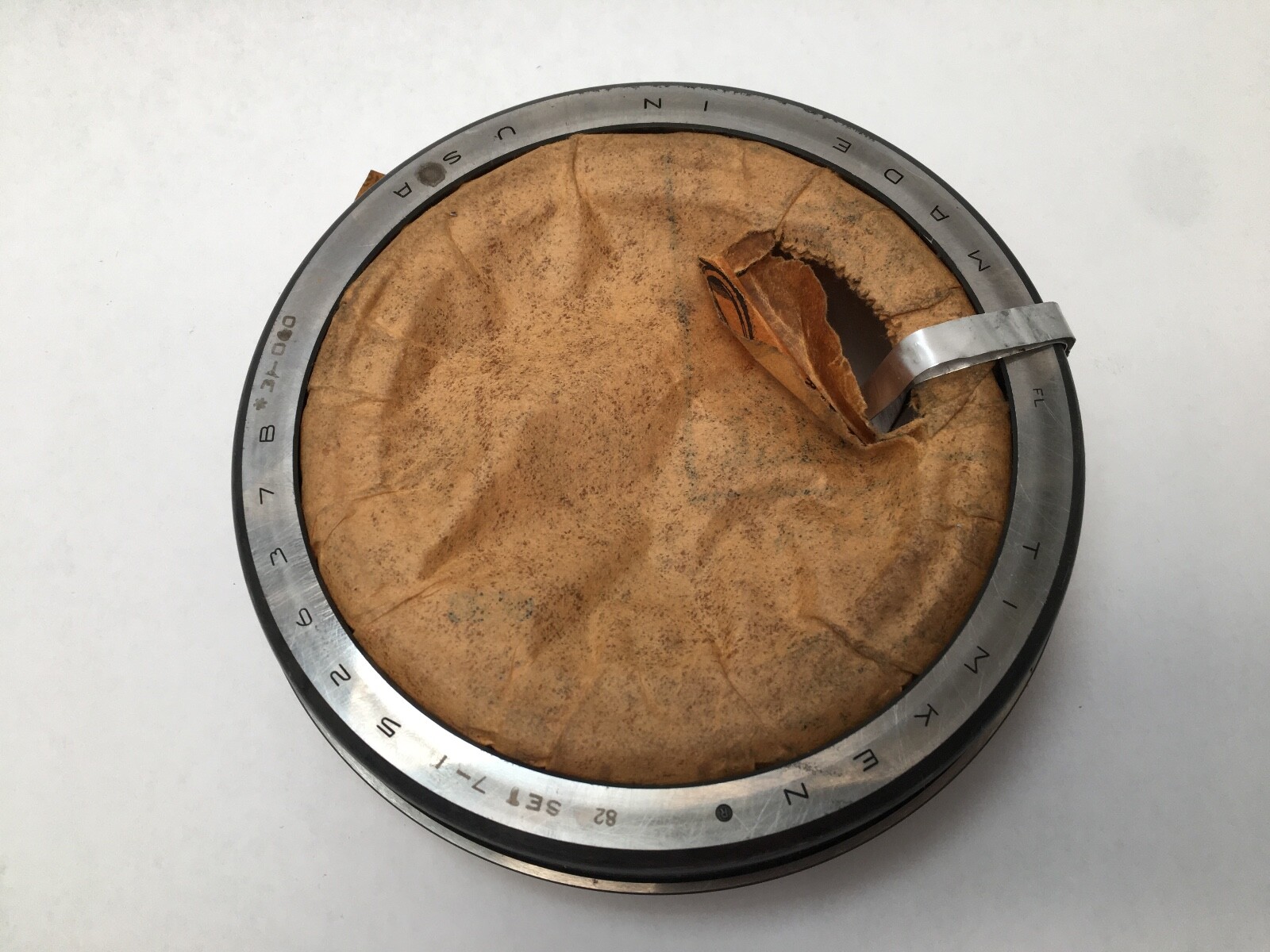 Timken 52400-3/52637B-3 Flange Taper Roller Bearing Cone&Cup 4″ ID 6-3/8″ OD USA