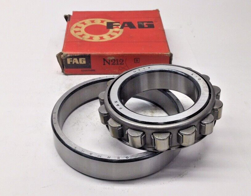 Fag N212 Cylindrical Roller Bearing 60x110x22 mm
