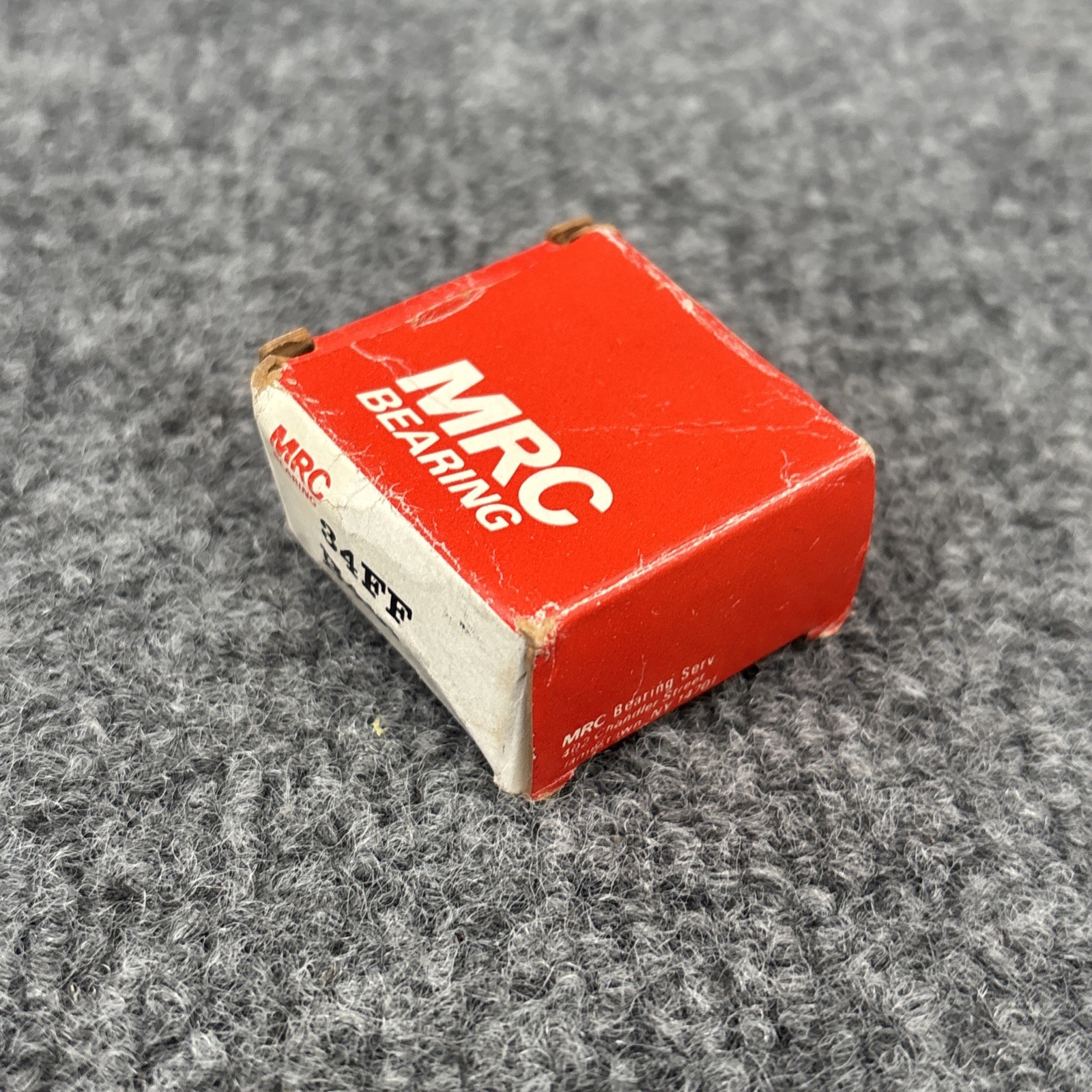 MRC 34FF H401 Radial Doube Shield Snap Ring Single Row Ball Bearing New