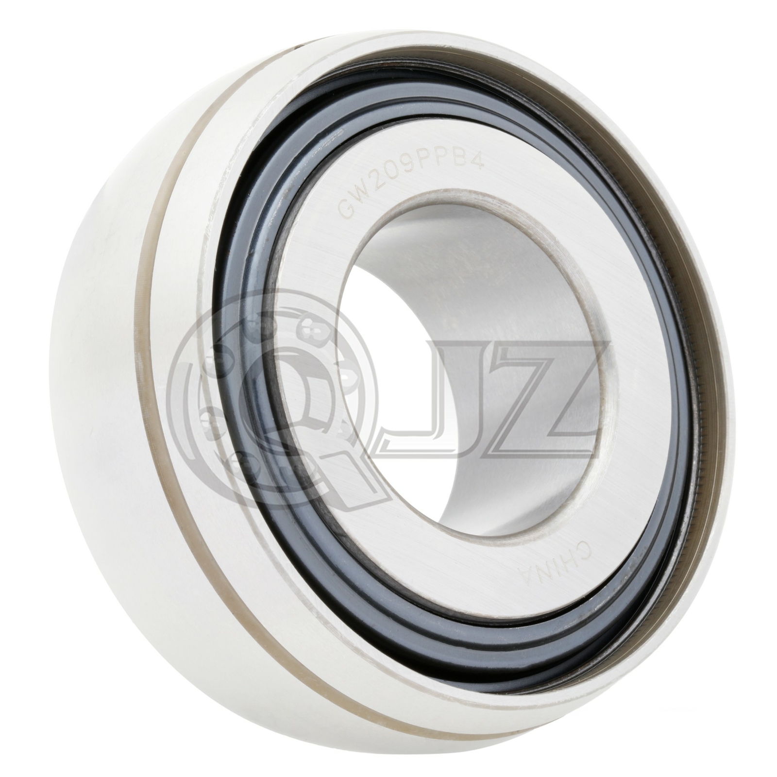 [1-Pack] GW209PPB4 Agricultural Bearing 1.54″ x 3.35″ x 1.87″ (IDxODxW)