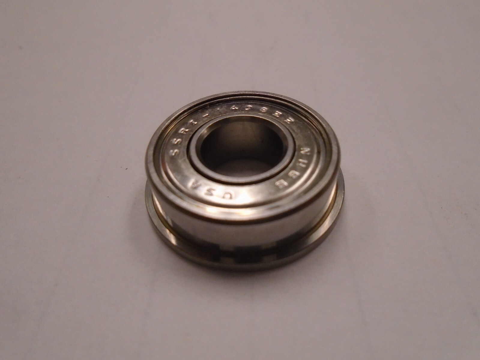 NHBB SSRIF-1438ZZ FLANGE STAINLESS STEEL BEARING 3/8″ IDX 7/8″ ODX 9/32″ DR116