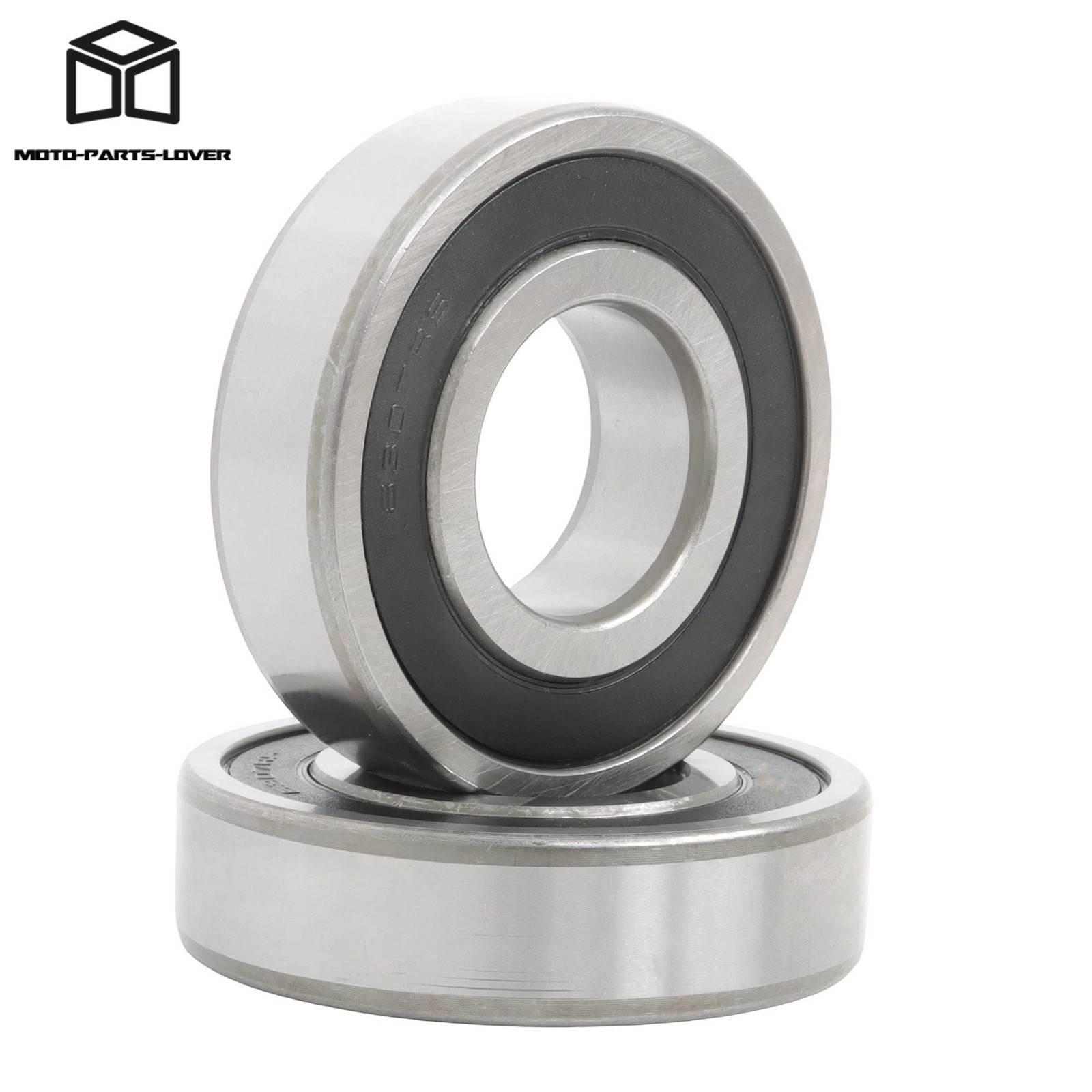 2 Pcs Premium 6307-2RS Bearing 35x80x21mm Double Rubber Seal Steel