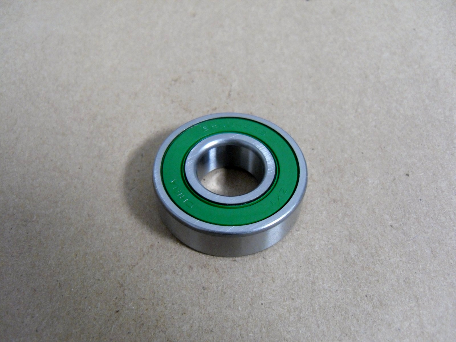 (Qty. 100) Bulk Lot 6203-2RS Two Side GREEN Sealed Ball Bearings 17x40x12
