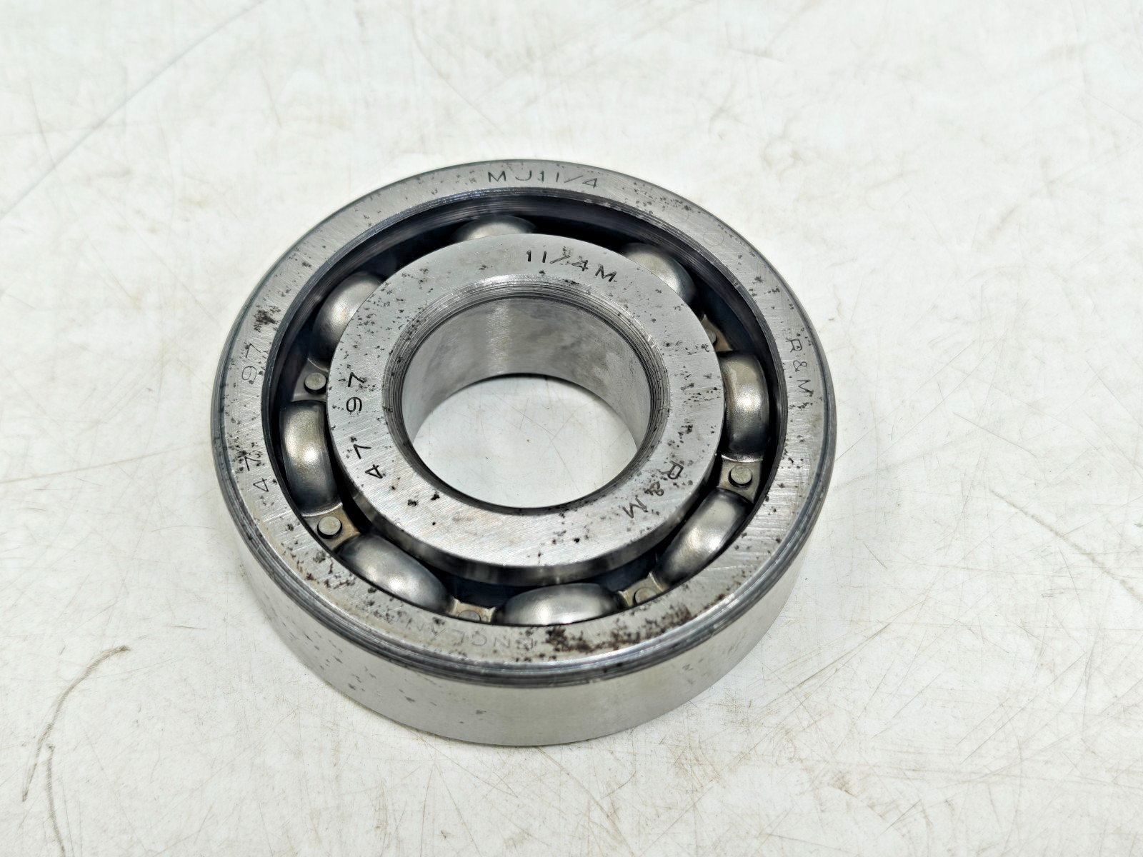 MJ 1 1/4M R&M Deep Groove Ball Bearing MJ1.1/4 M / MS 12 / RMS 10 / MJ 1-1/4 M