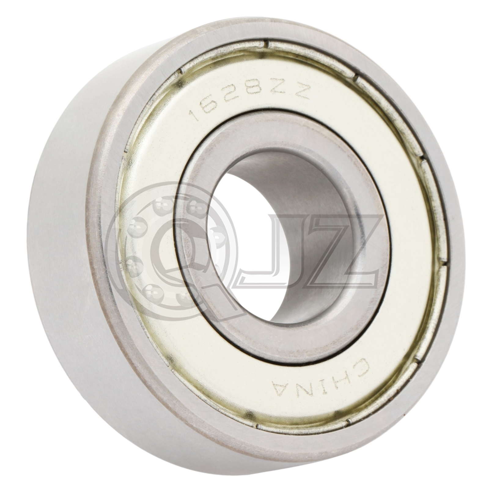 [10-Pk] 1628-ZZ Radial/Deep Groove Ball Bearing 0.625in x 1.625in x 0.5in Metal
