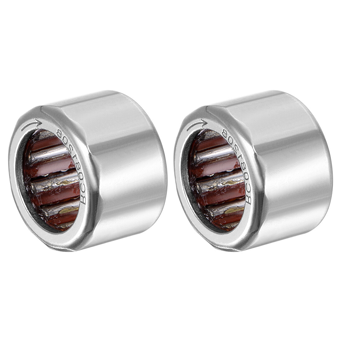 2pcs RC081208 Needle Roller Bearings One Way Bearing 1/2″ Bore 3/4″ OD 1/2″