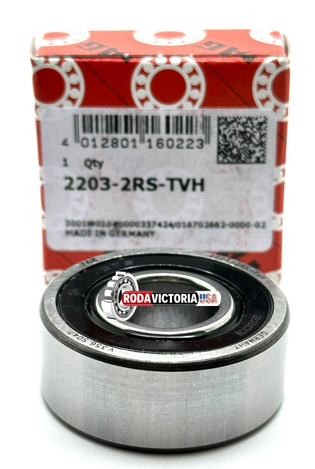FAG (Schaeffler) 2203 2RS TVH SELF ALIGNING BALL BEARING,RUBBER SEALED 17x40x16m
