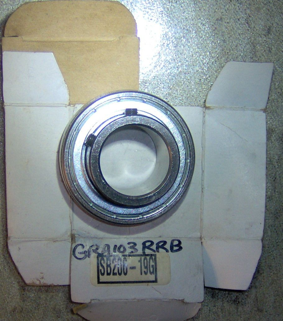 SB206-19G Insert Bearing 1-3/16″ Bore w/2 Set Screws New