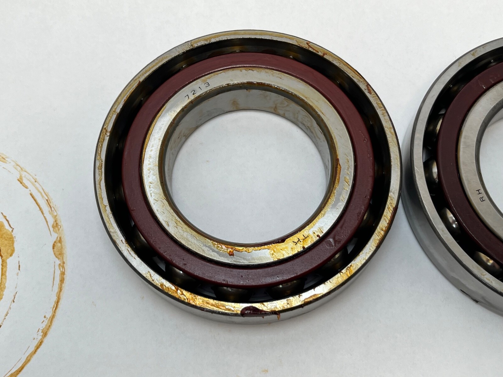 NSK 7213C1TDTP4 Bearing 65x120x23 mm 7213 C1 T DT P4 ABEC7 Japan 2 Pcs