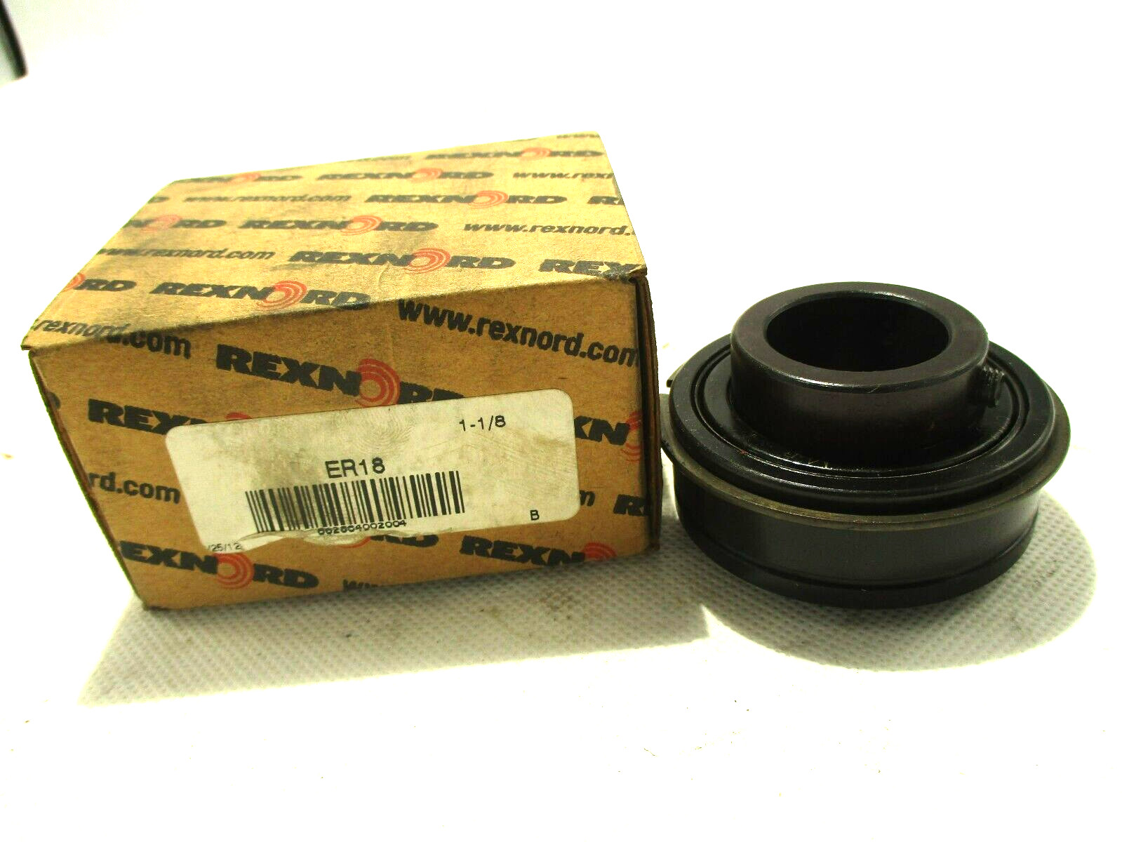 NEW REXNORD ER-18 BALL BEARING INSERT 1-1/8″ BORE