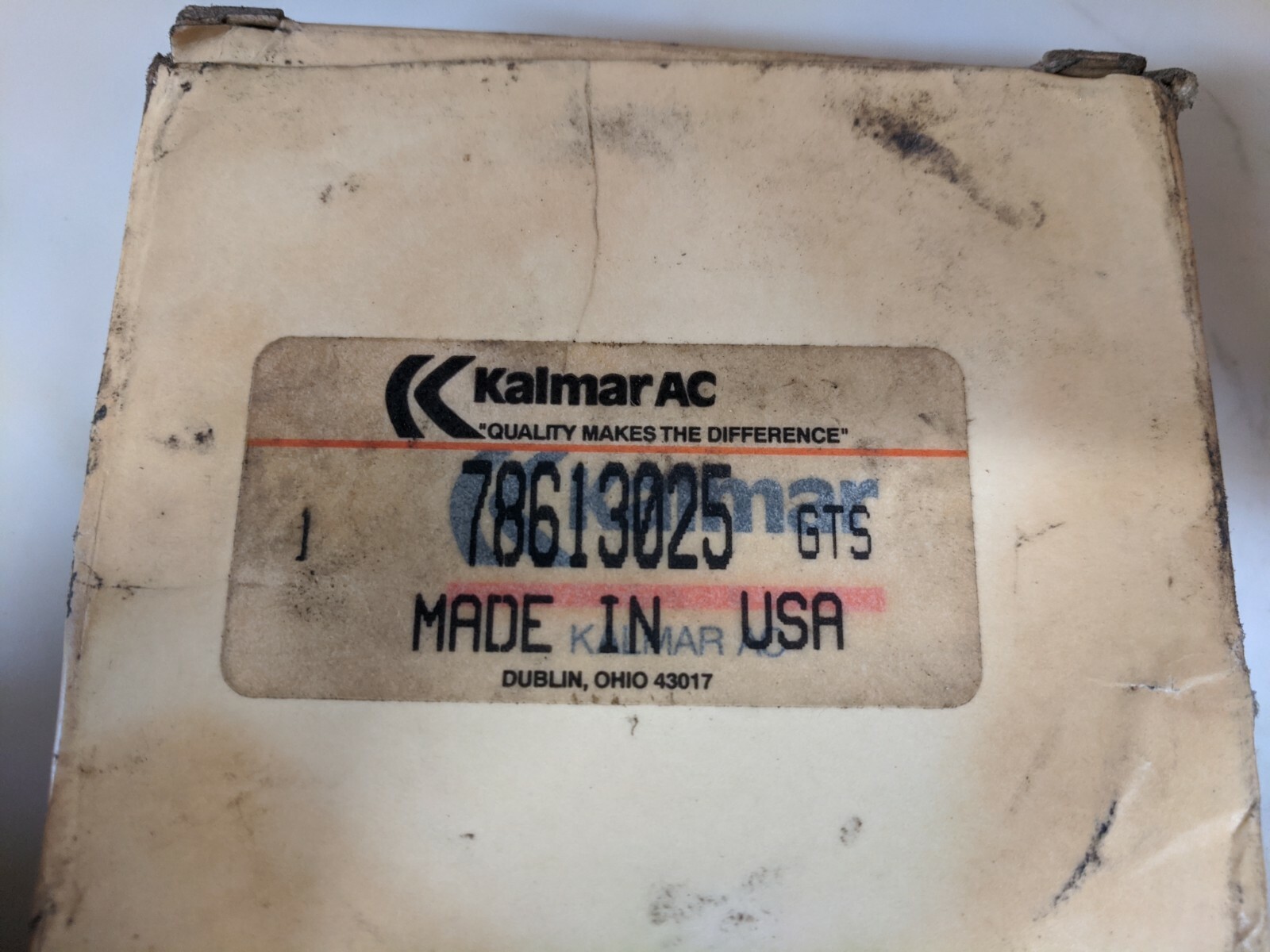 Kalmar 78613025 mast guide bearing, made in USA ( = MG308FFB) *