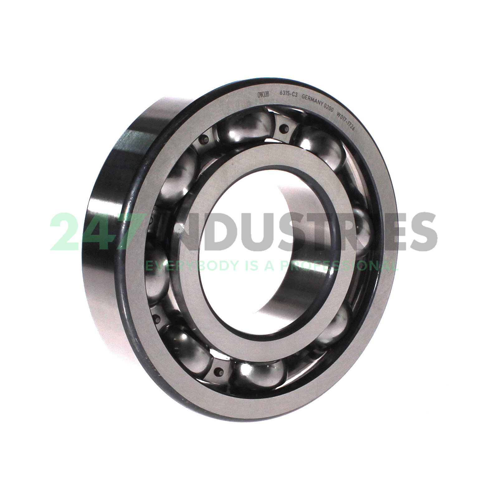 6315-C3 FAG 75 x 160 x 37 mm DEEP GR. BALL SINGLE ROW
