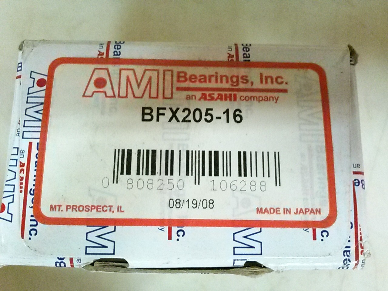 AMI / Asahi BFX205-16 flange block, made in Japan.
