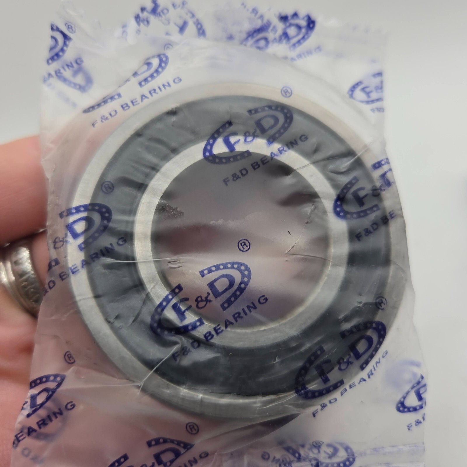 Sealed Roller Ball Bearing 6206-2RS SINGLE F&D BEARING – NIB