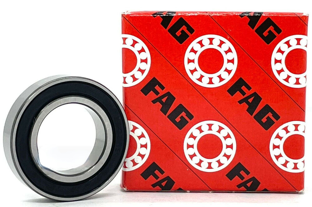 FAG 61801 2RS1 Deep Groove Ball Bearings 12x21x5 mm 6801-2RS 6801RS