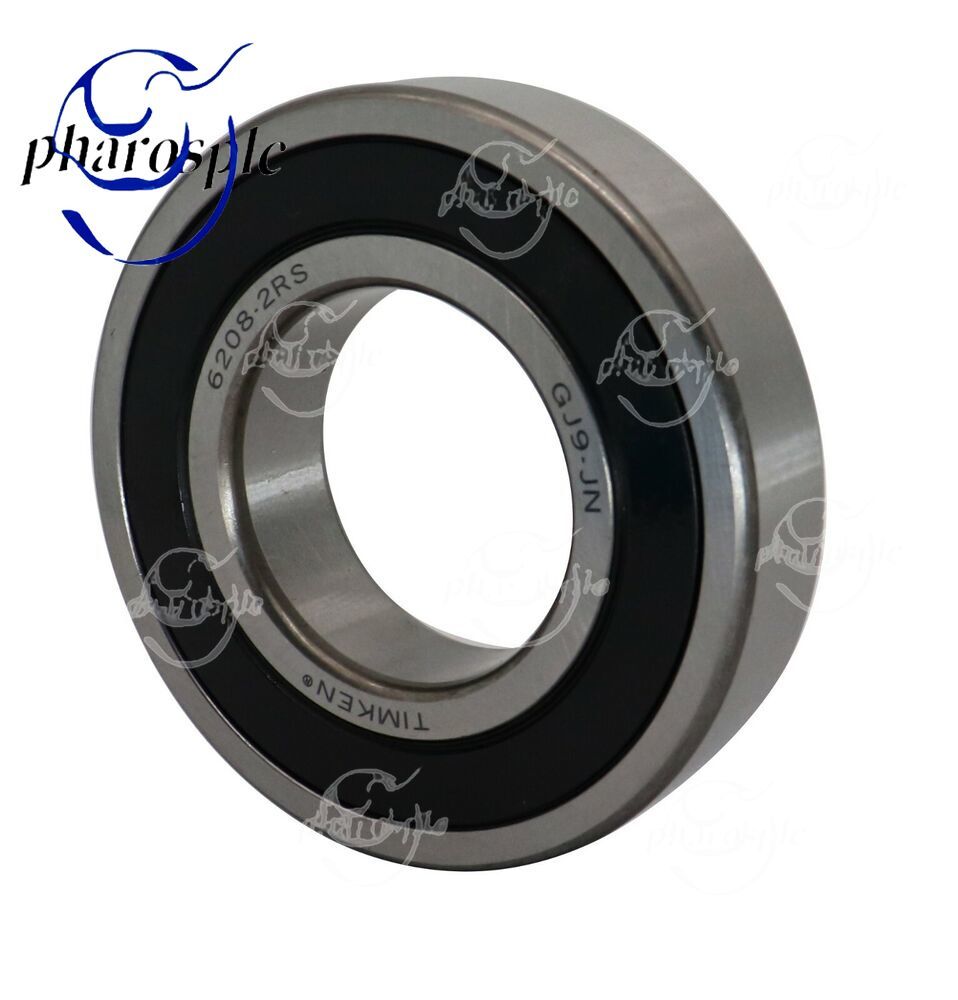 TIMKEN 6208-2RS USA 40X80X18MM Double Rubber Seal Deep Groove Ball Bearings