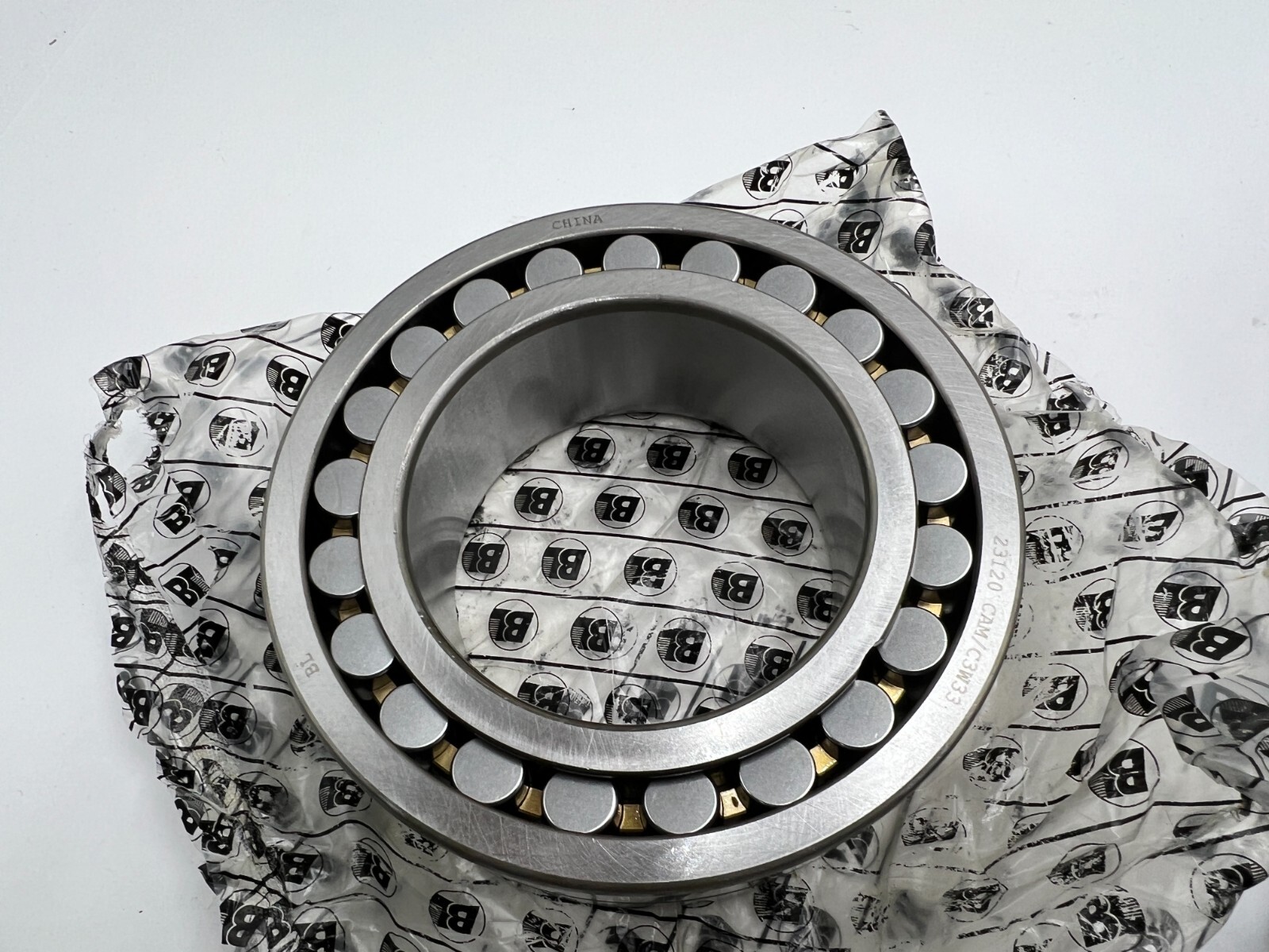 Genuine BL Double Row Spherical Roller Bearing 23120 CAM/C3W33 Silver