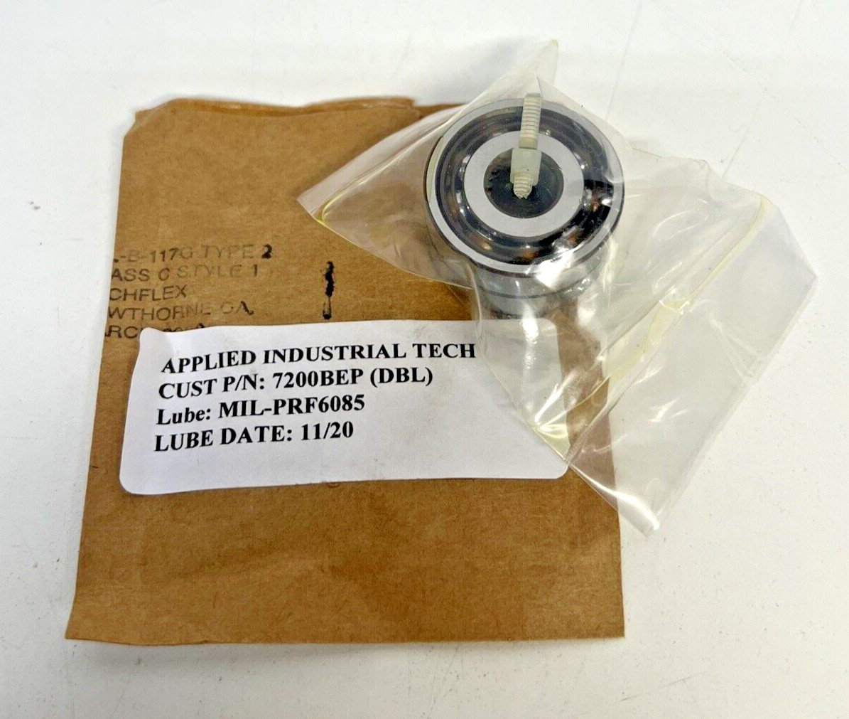 (Pack of 2QTY) 7200 BEP Angular Contact Ball Bearings, Single Row 10x30x9 mm