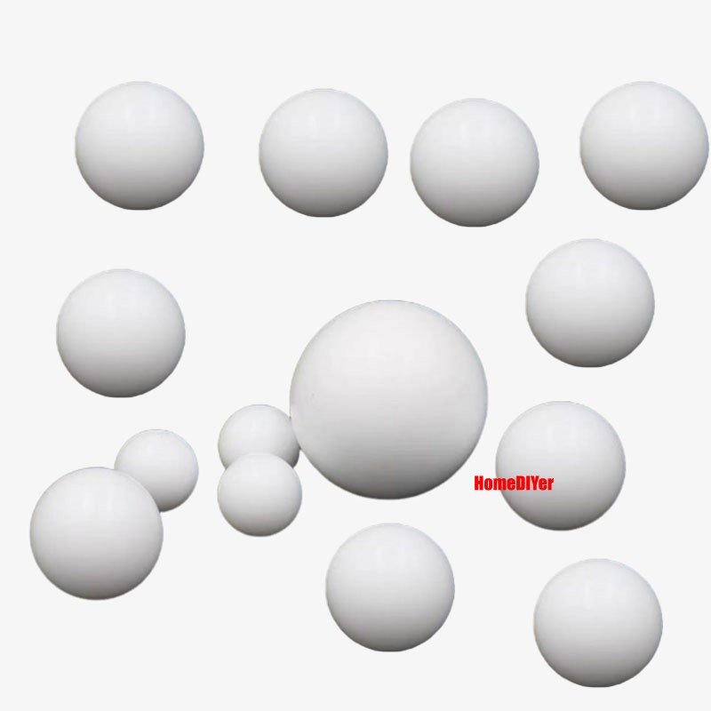 Polyoxymethylene Solid Ball POM Plastic Bearing Balls Beads Diameter 1mm-50.8mm