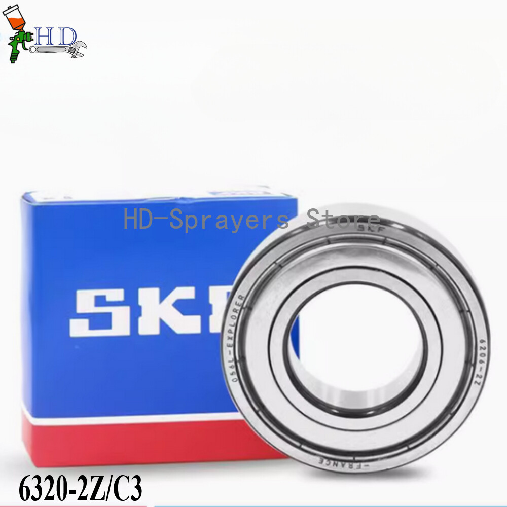 1PCS New SKF 6320-2Z/C3 Single Row Deep Groove Ball Bearing