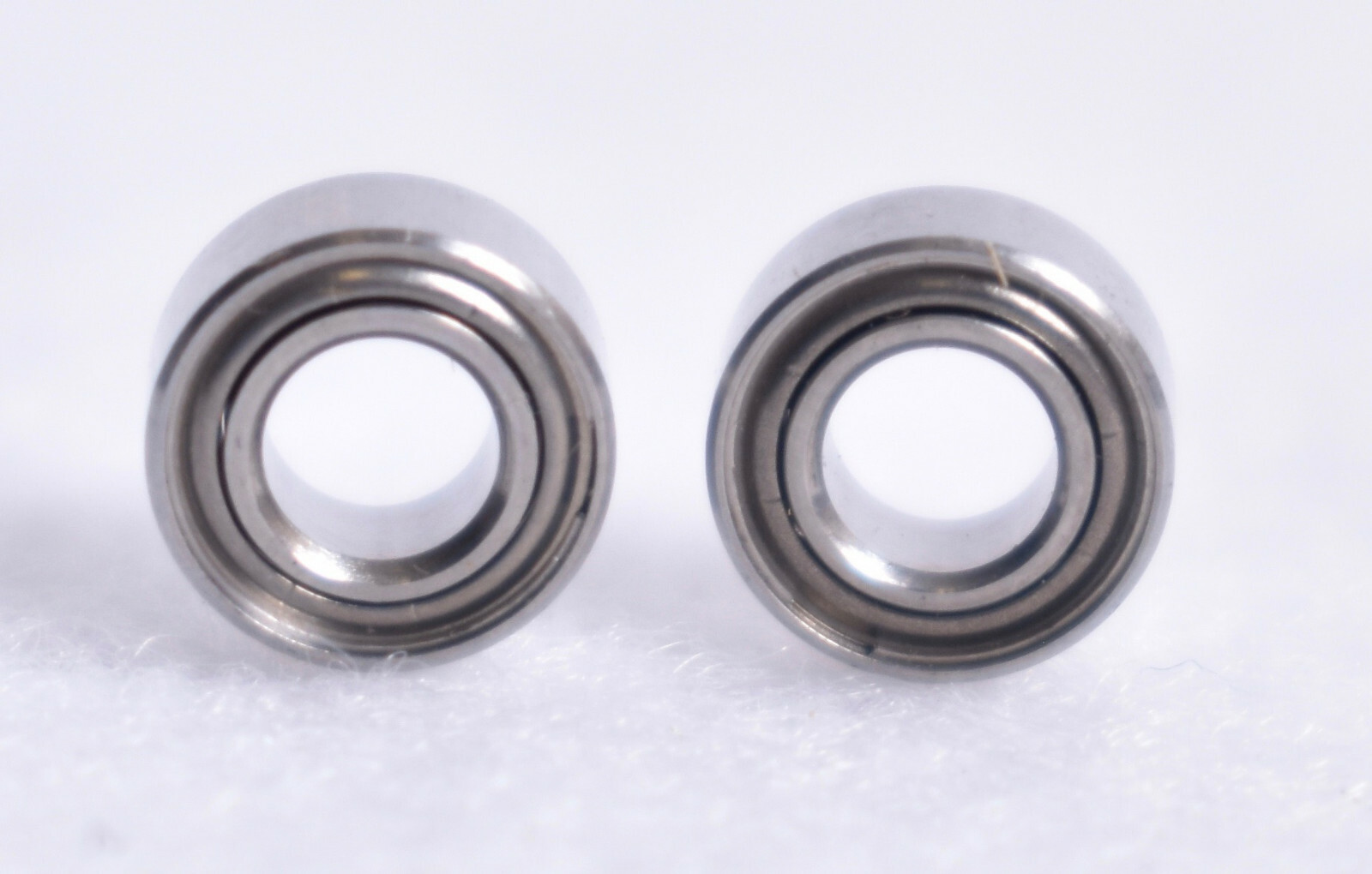 2 Count MPB Shielded Miniature Bearings S418CHH7 3110-00-019-6390