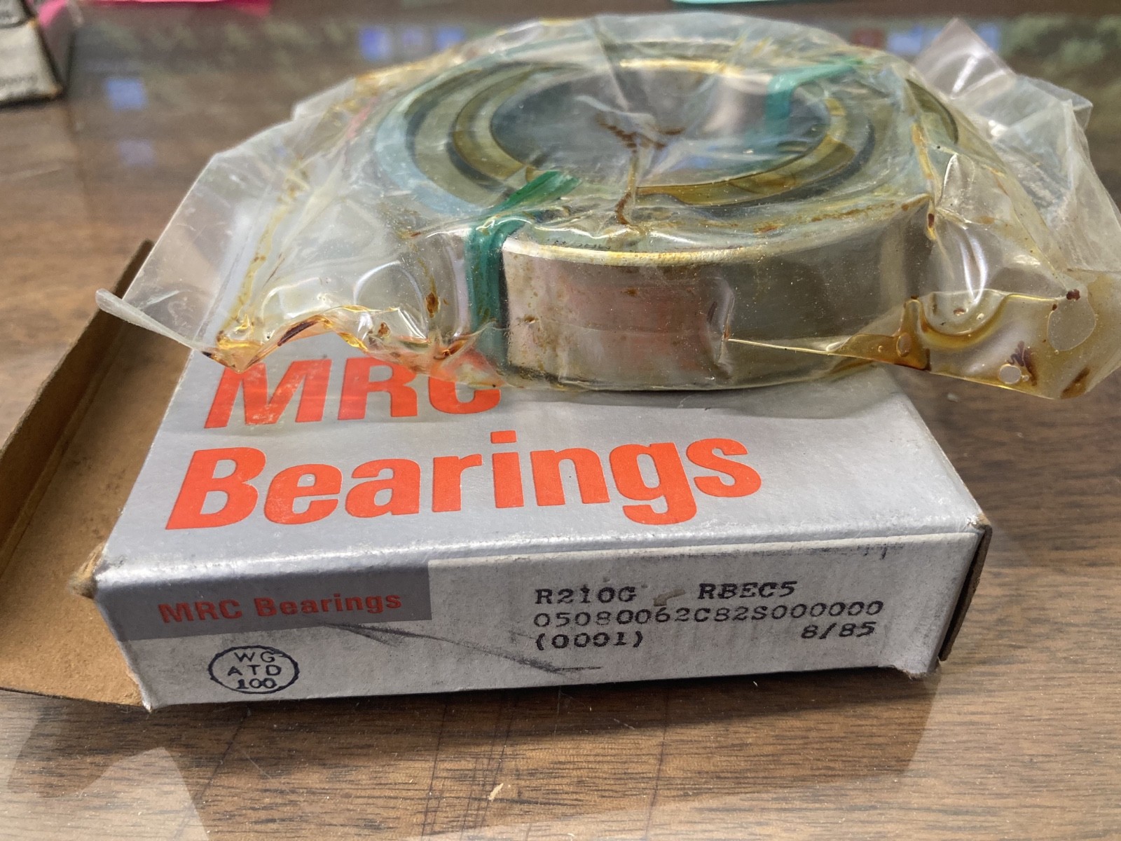 MRC (SKF) R210G. RBEC5 NEW Bearing / SEALED