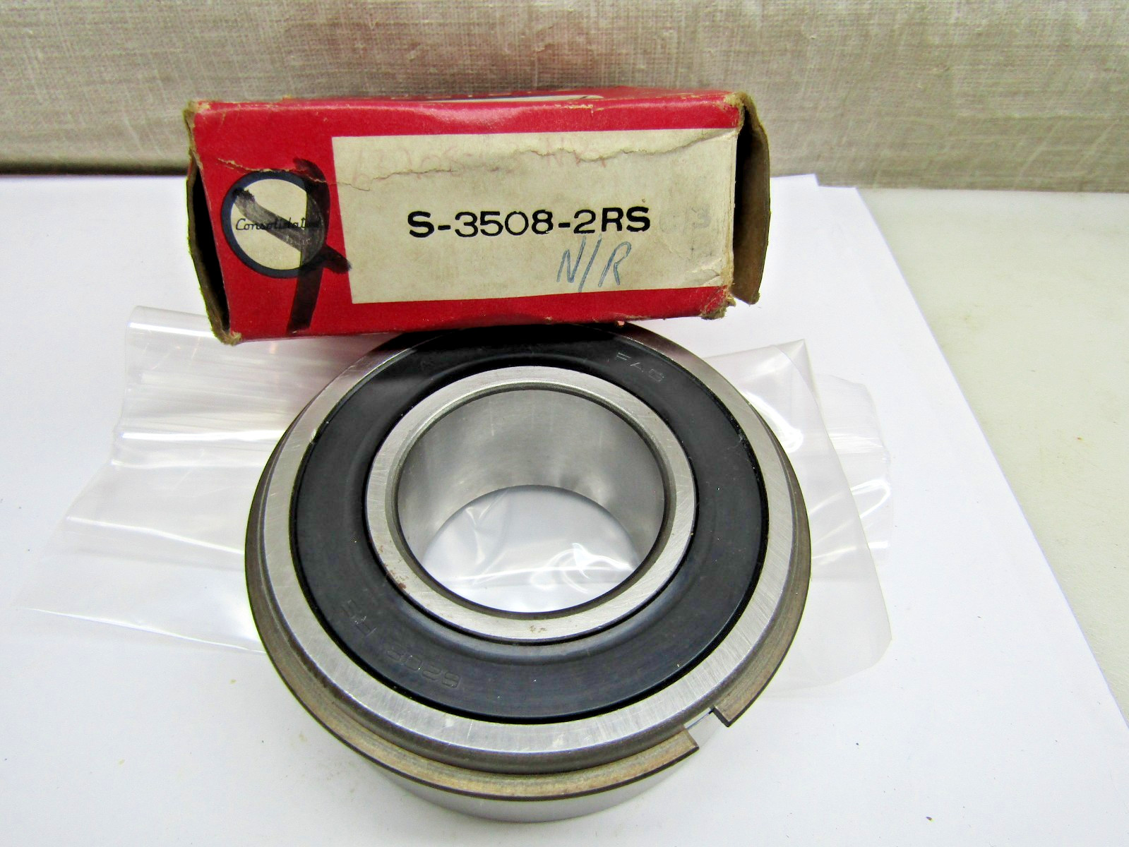 FAG Consolidated S-3508-2RS NR 40mm X 80mm X 1-3/16″ Sealed Snap Ring Bearing