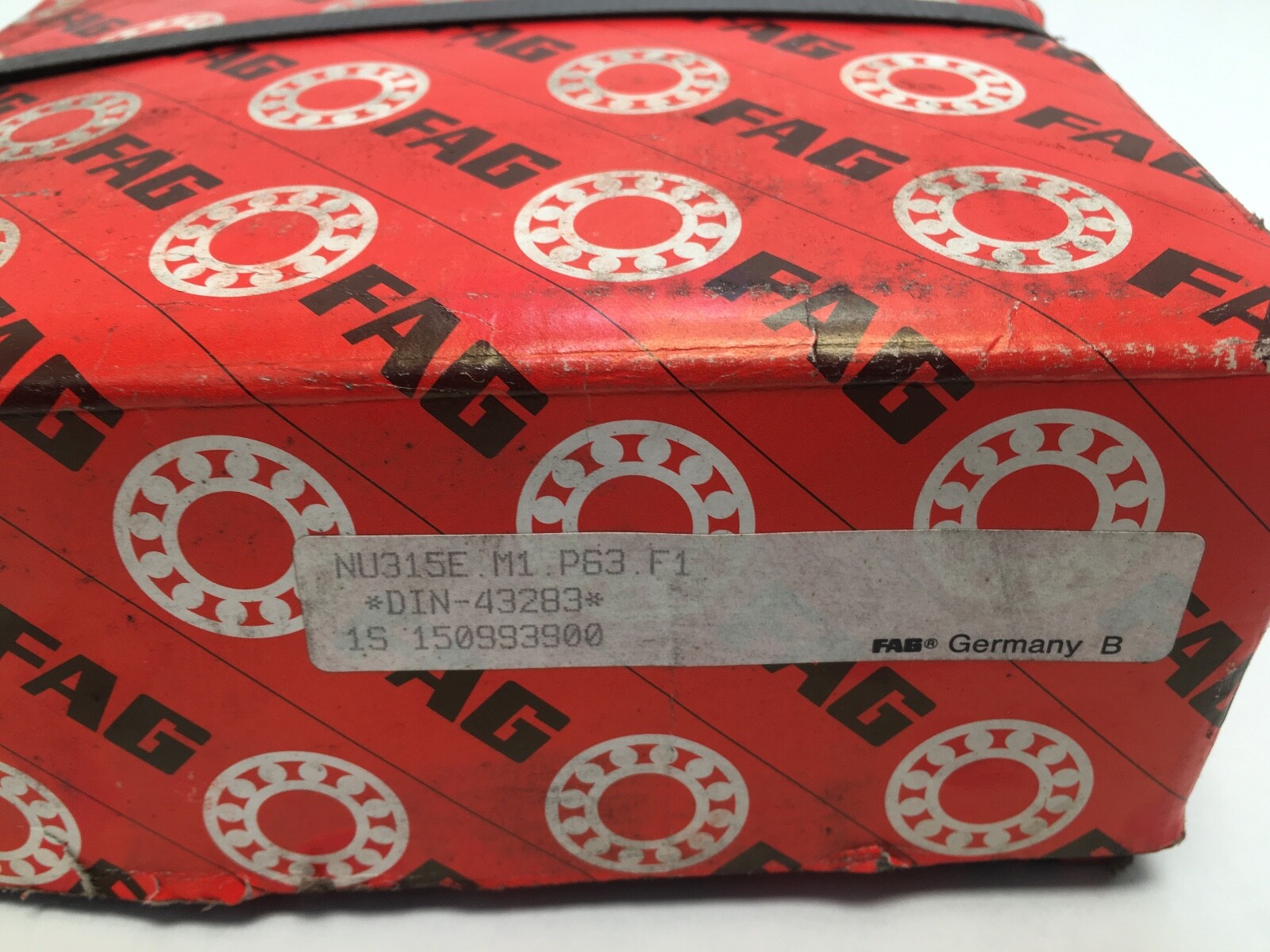 FAG NU315E.M1.P6.F1 Bearing 75x160x37 mm NU 315 E M1 P6 P63 F1 ABEC5 Germany