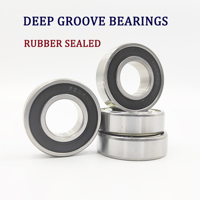 2RS Deep Groove Ball Bearing Double Rubber Sealed 6000-6008 Dust Proof/Silent