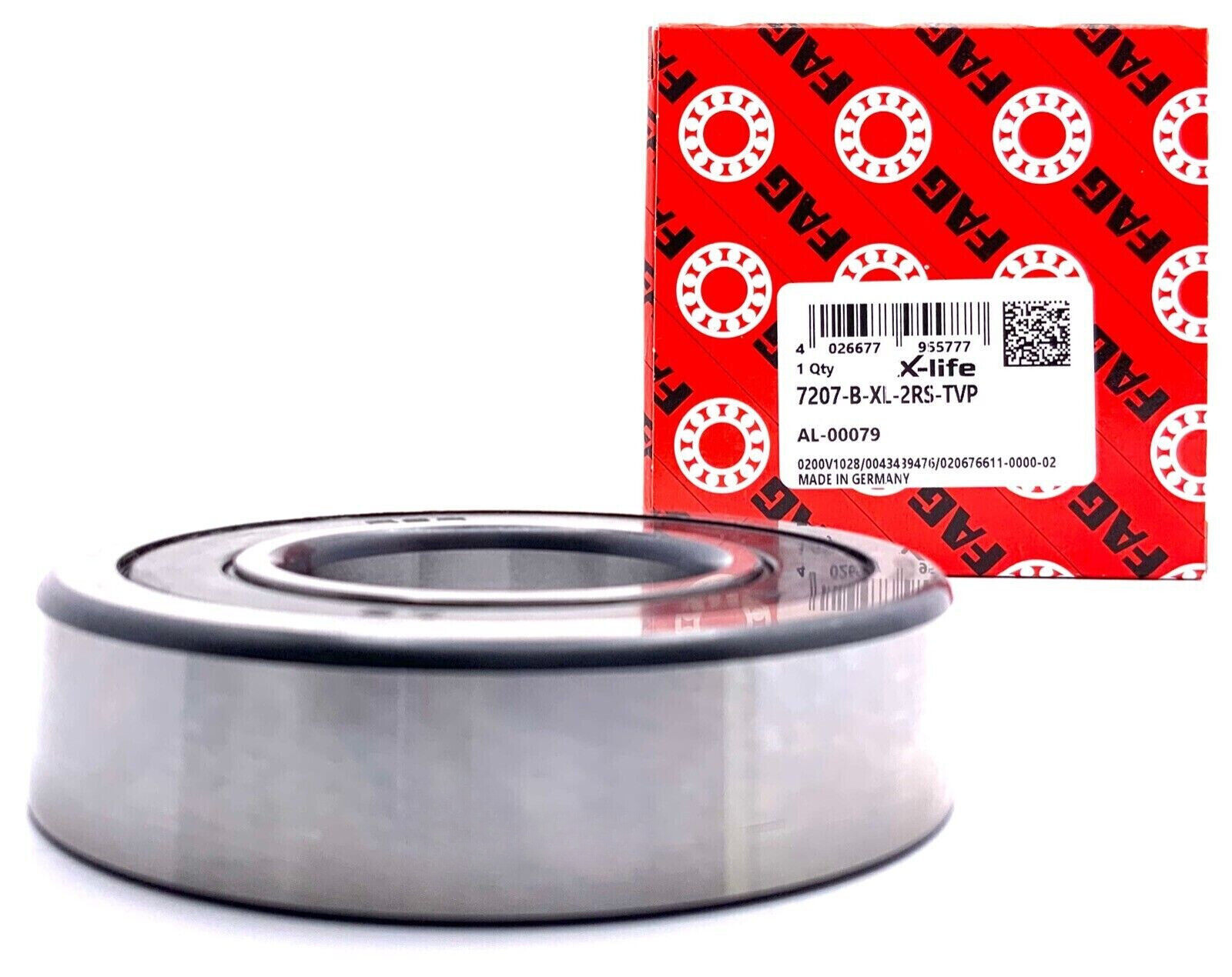 7207-B-XL-2RS-TVP SINGLE ROW ANGULAR CONTACT BALL BEARING 35x72x17 FAST SHIPPING