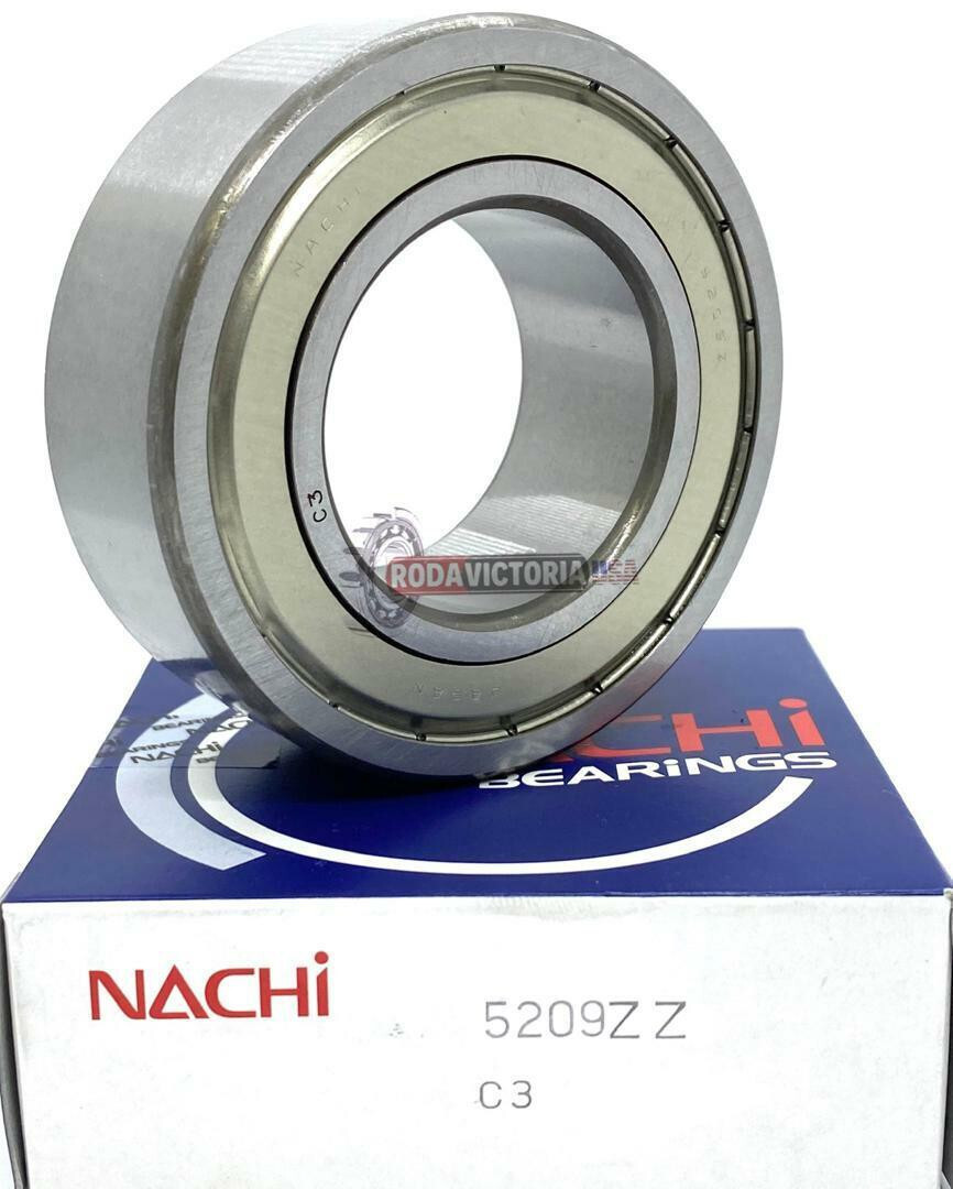 5209ZZ C3 Nachi JAPAN Angular Contact Shielded Japan 45x85x30.2mm Ball Bearings
