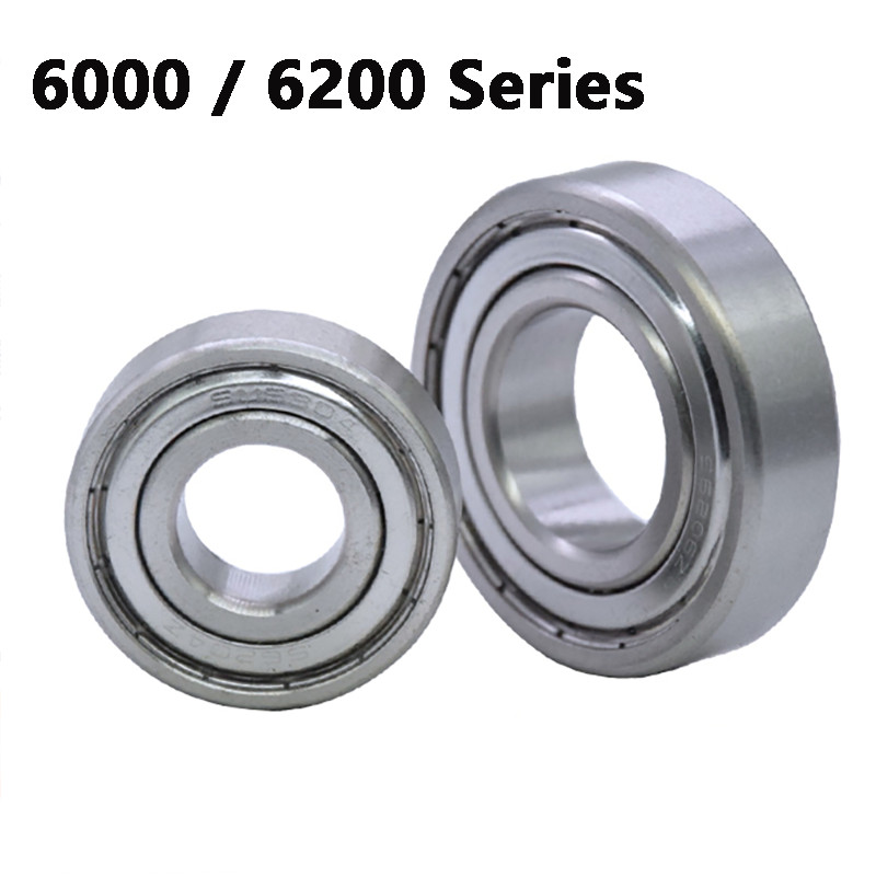 6000ZZ-6210ZZ Deep Groove Ball Bearing 440 / 304 Stainless Steel Choose Size