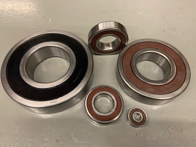 KML 6200-2RS – 6220-2RS Double Sealed Deep Groove Ball Bearing (Pick your size)