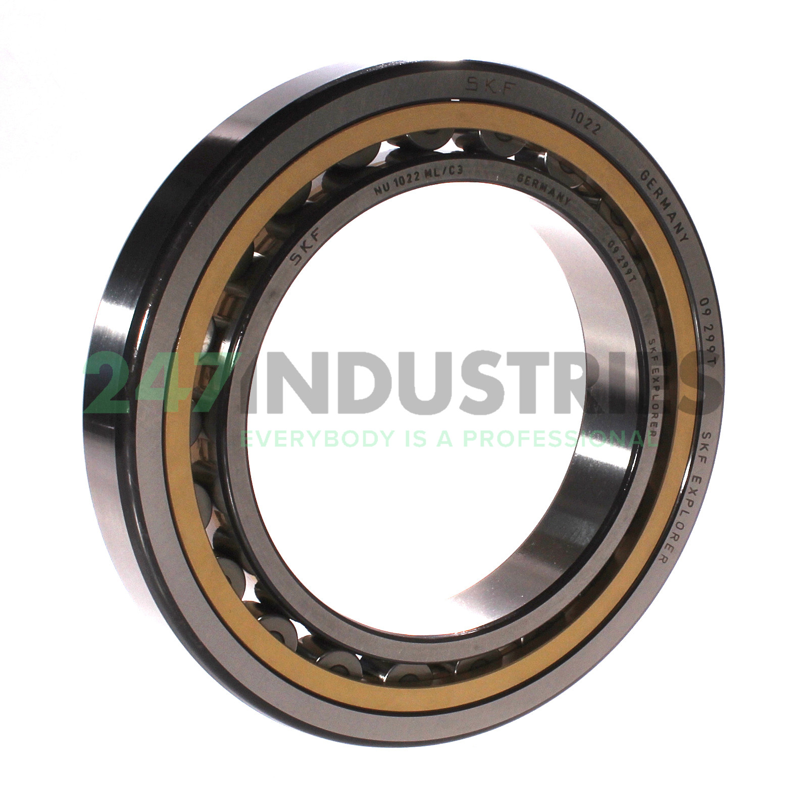 NU1022ML/C3 SKF 110 x 170 x 28 mm CYL. ROLL. SINGLE ROW
