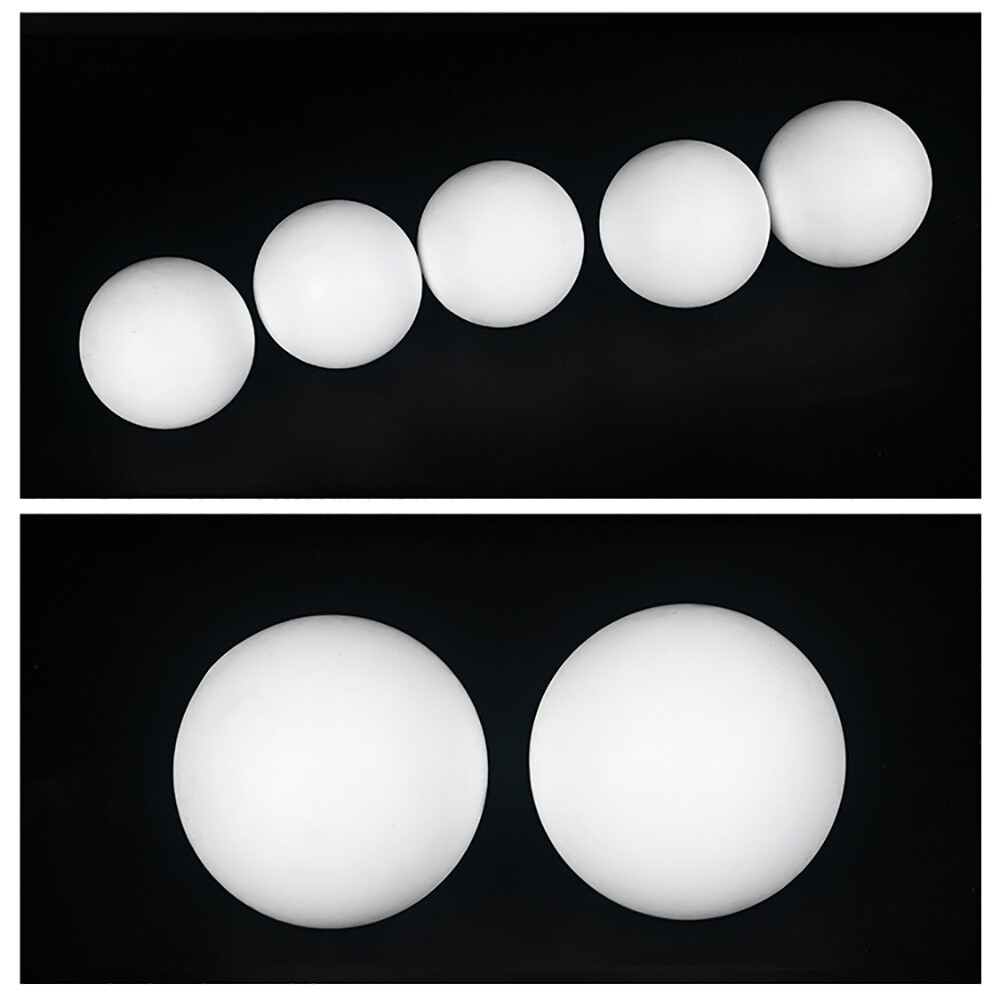 White Solid PTFE Ball Plastic Balls Diaphragm Pump Sealing Ball Dia. Ø1mm-63mm