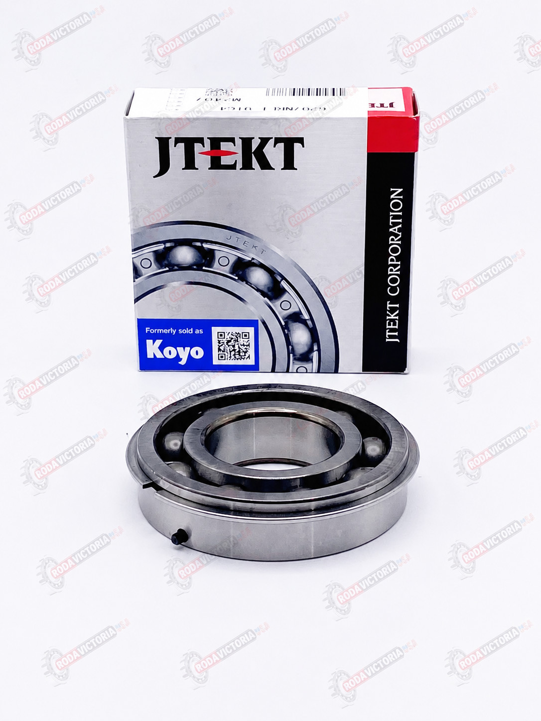 KOYO Japan 6207 NR LT 9T C4 Ball Bearing +Pin + Snap Ring 35x72x17 mm