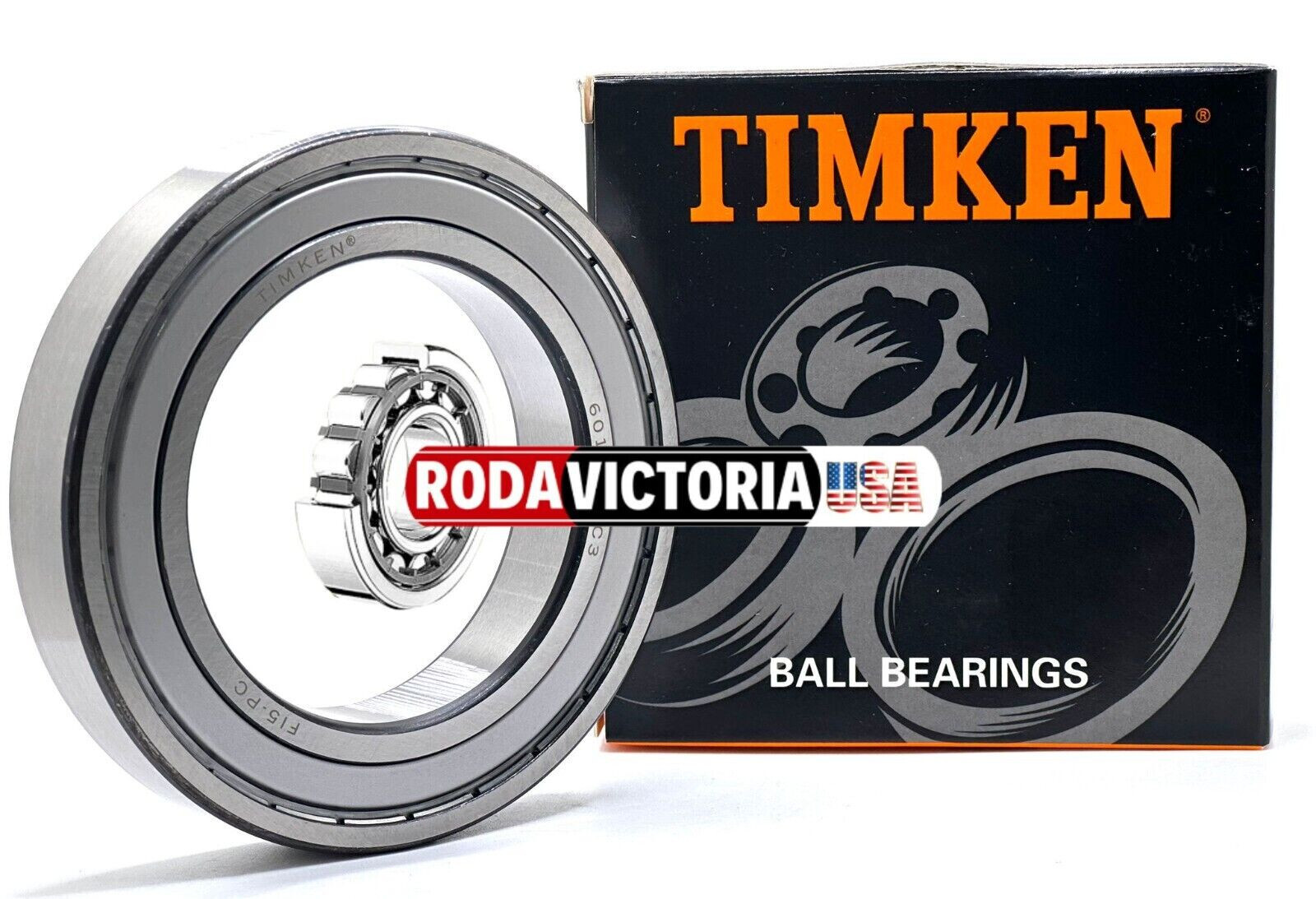 TIMKEN 6014 ZZ C3 DEEP GROOVE BALL BEARING, METAL SHIELDED 70x110x20mm