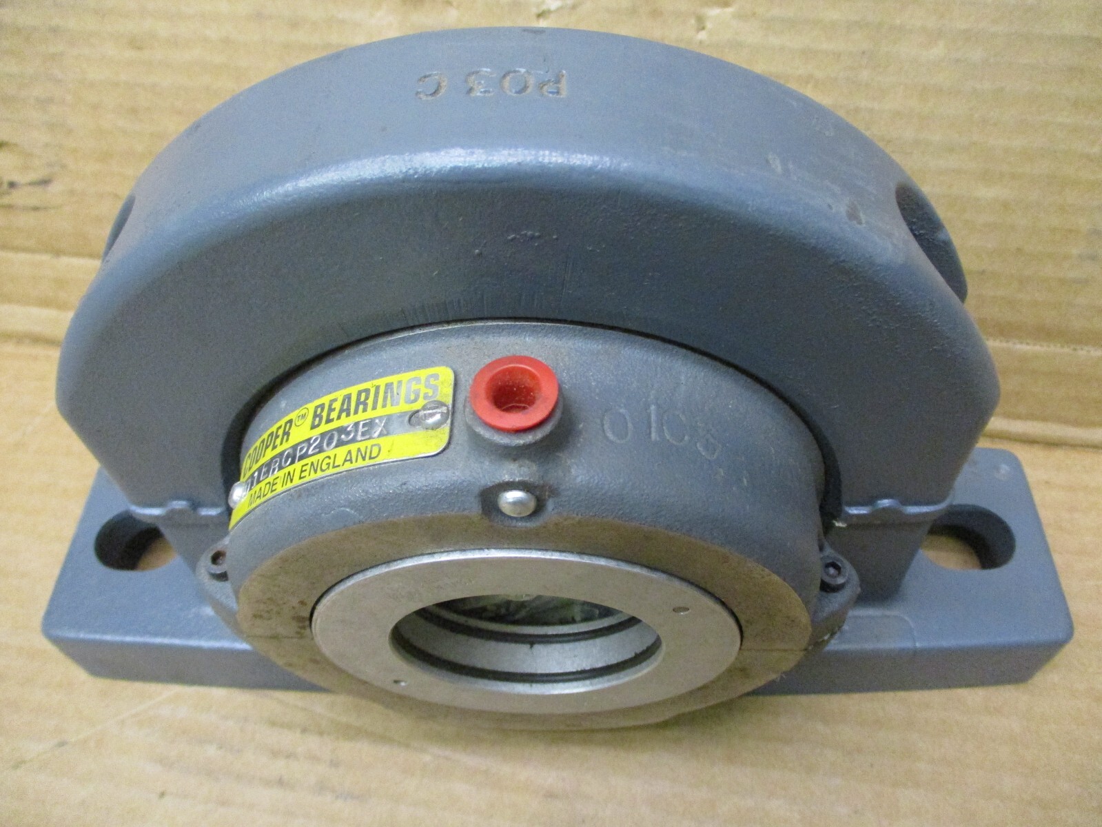 Cooper 01EBCP203EX Split Pillow Block Roller Bearing A4916WVS
