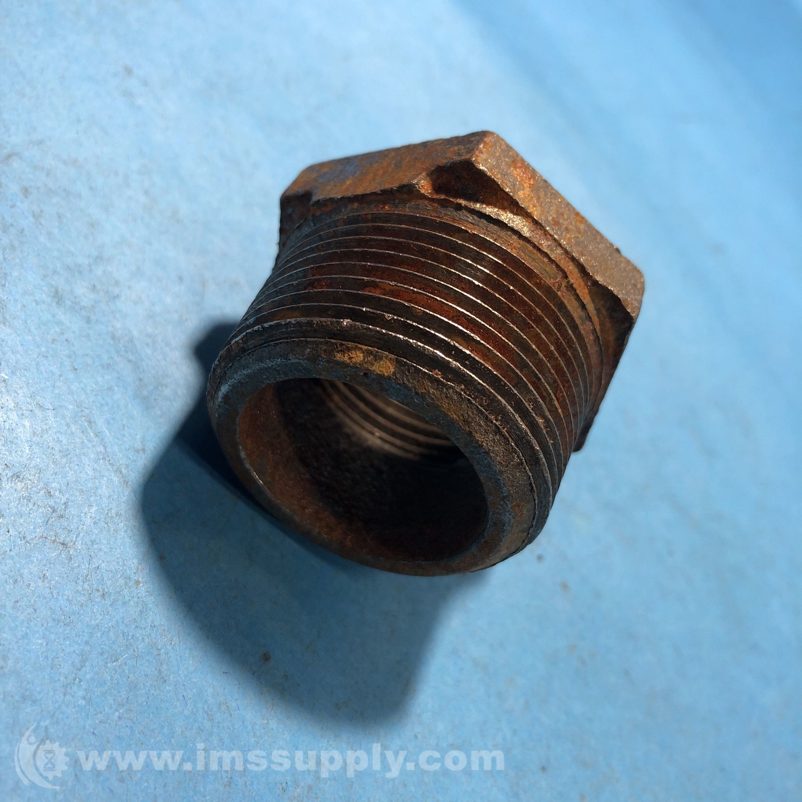 1-1/4 inch x 1 inch Hex Steel Bushing USIP