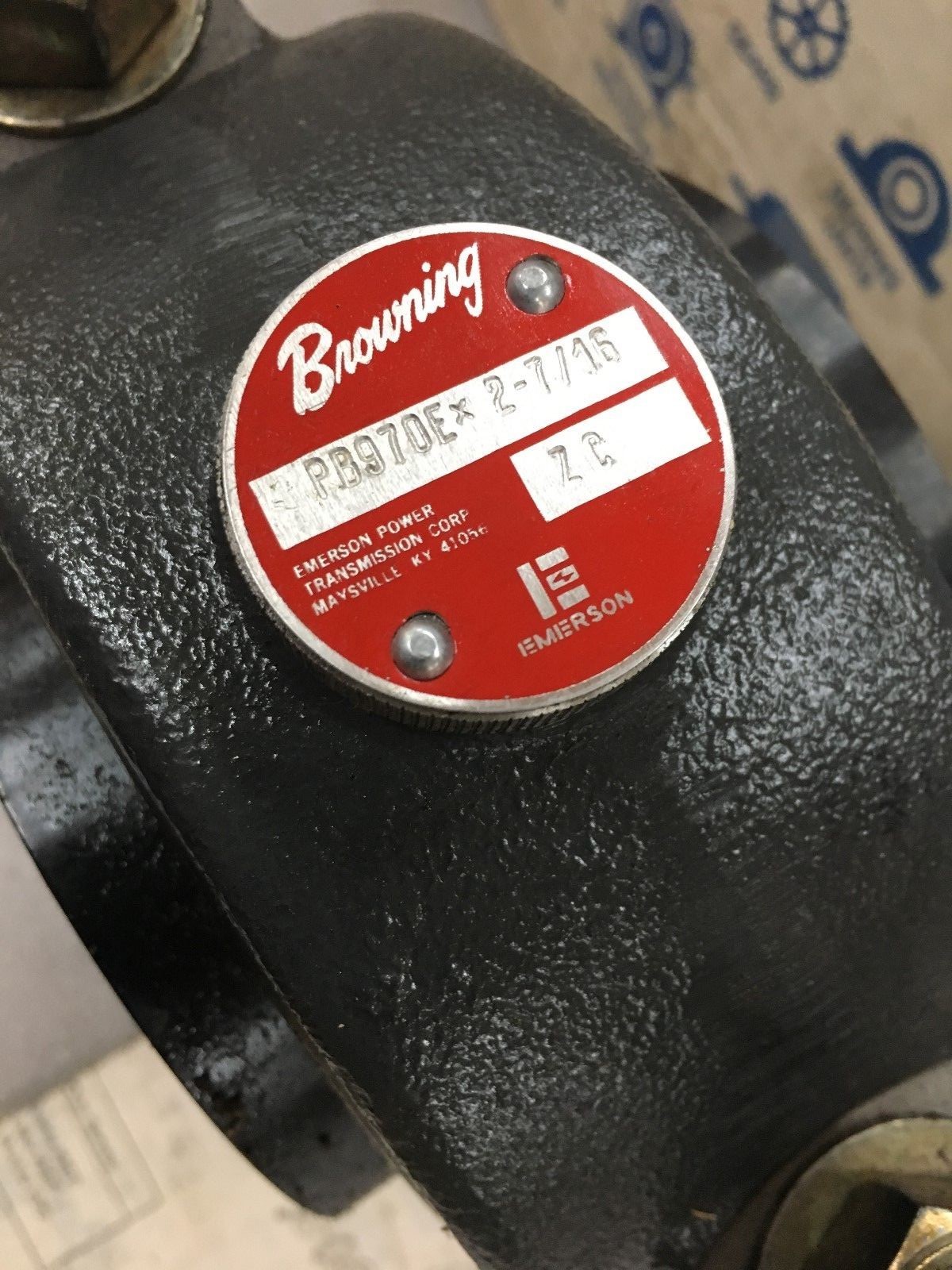 NEW IN BOX BROWNING PILLOW BLOCK BEARING 2-7/16″ BORE PB970EX 2 7/16