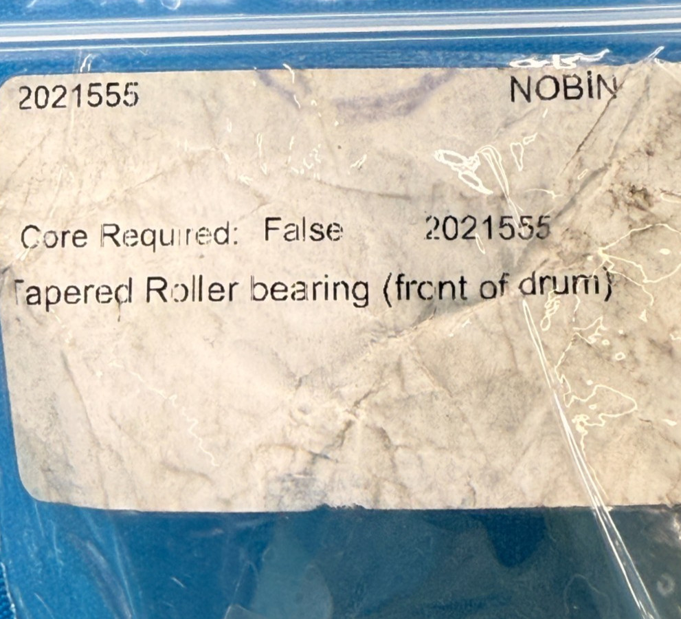 HY Source 2021555 Tapered Roller Bearing Front Drum OEM
