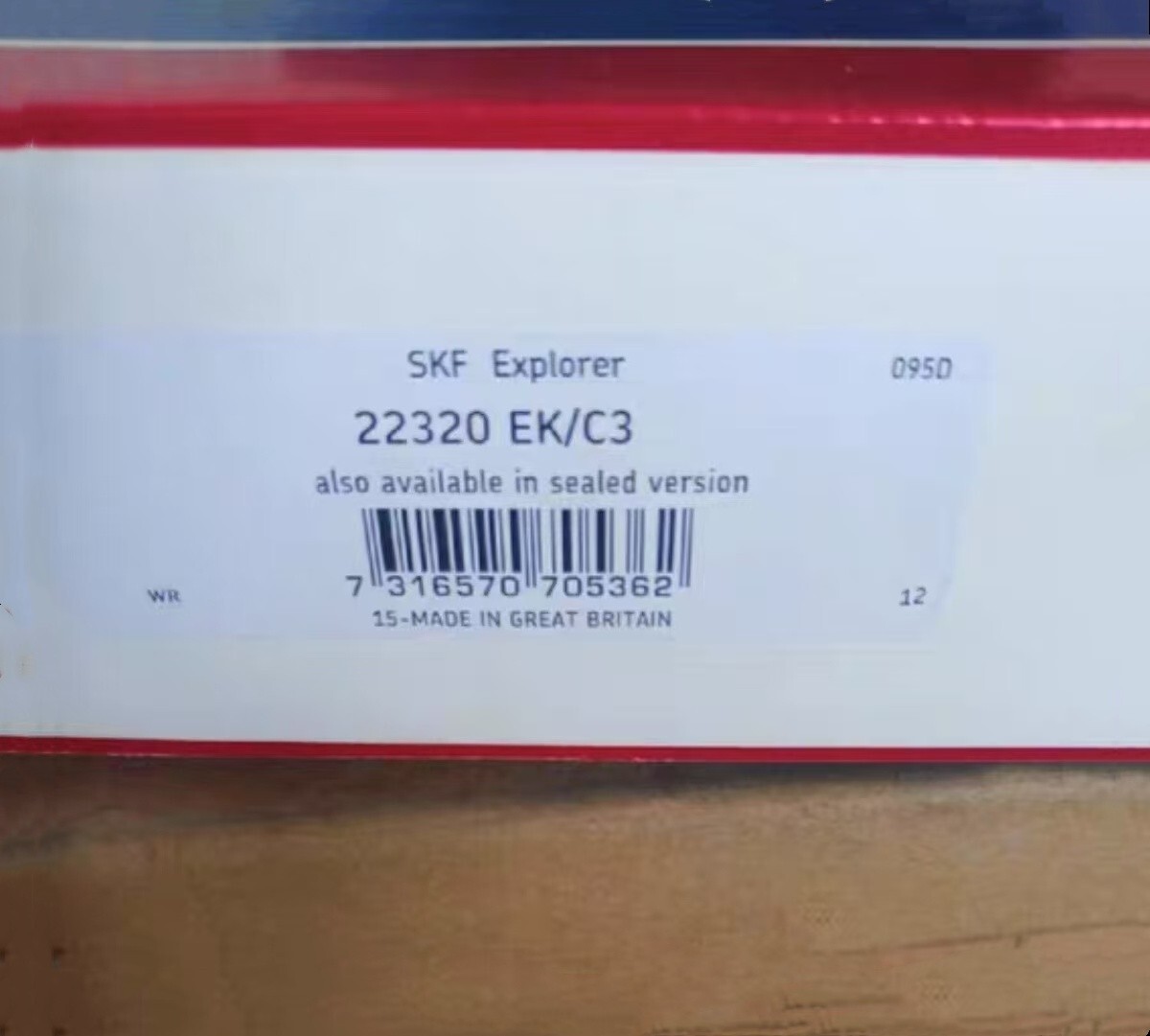 NEW SKF 22320 EK/C3 spherical roller bearing 1PCS #DC