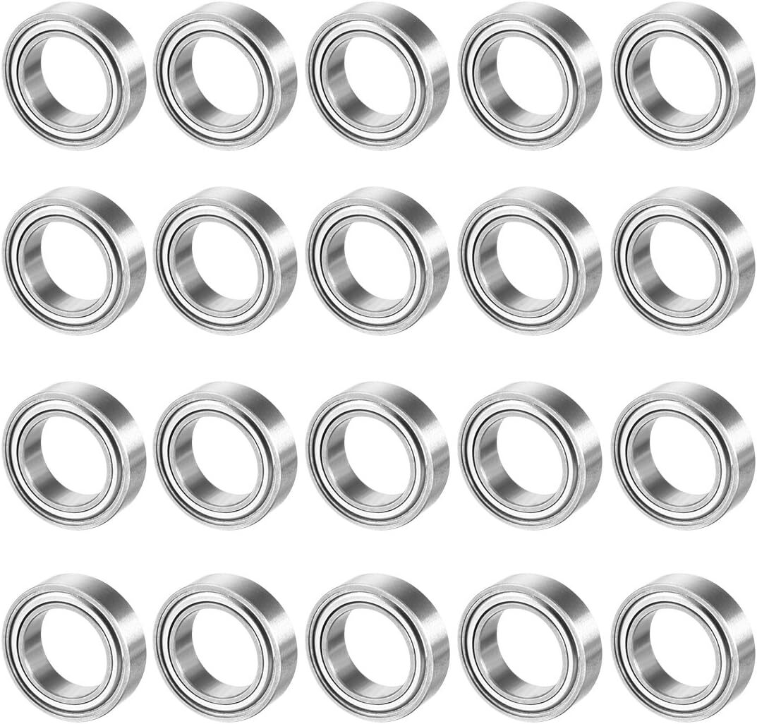 10-30pcs MR117ZZ 7mmx11mmx3mm Double Shielded Miniature Deep Groove Ball Bearing