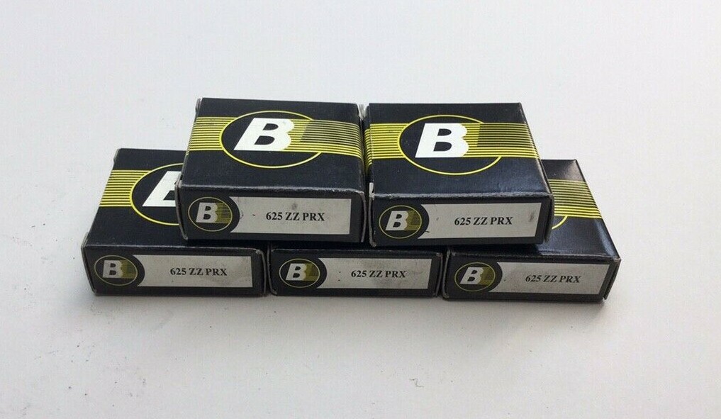 BL Bearings Limited 625ZZ-PRX Bearing Shielded 5mm x 16mm x 5mm (Pack of 5)