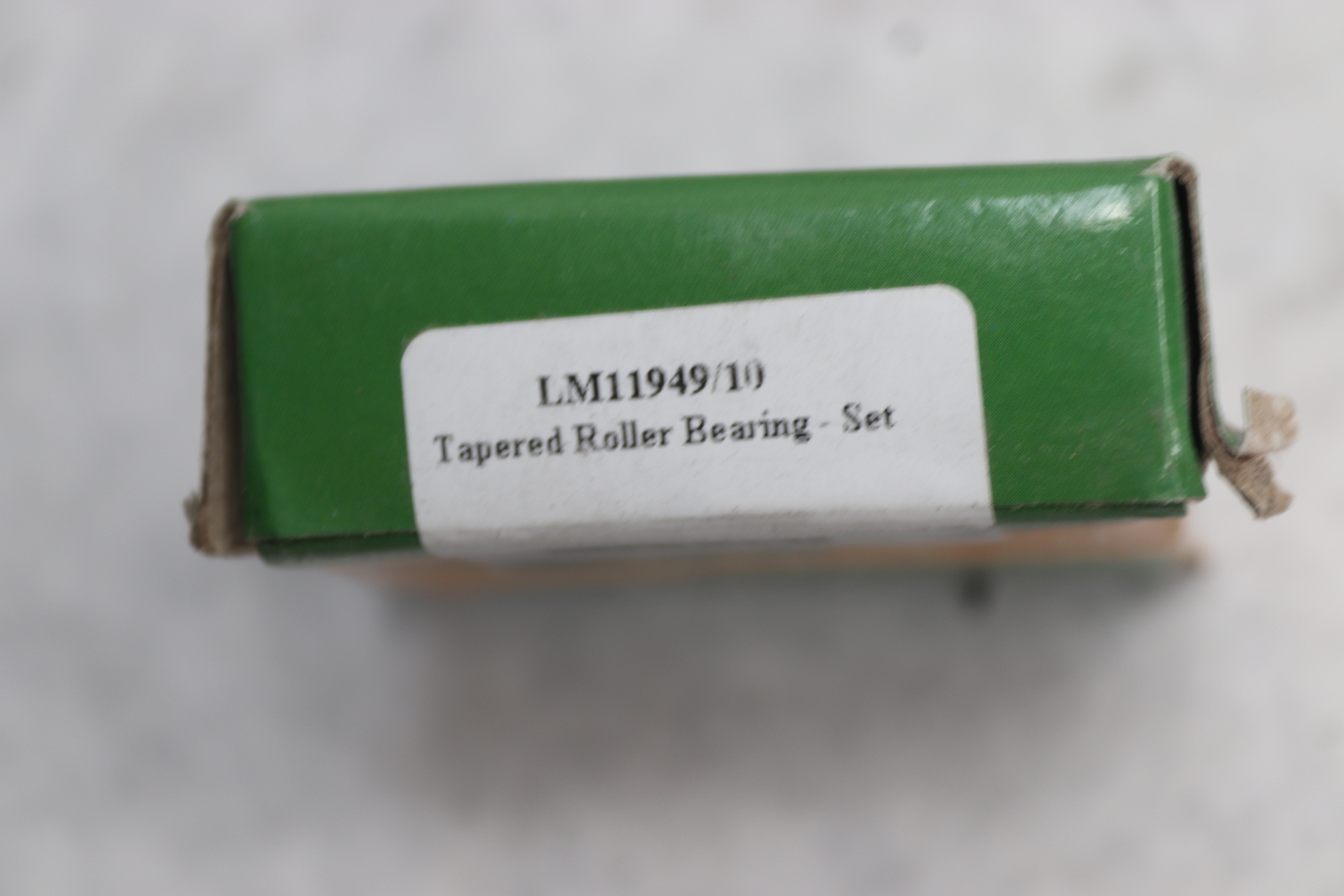 Tritan Tapered Roller Bearing 19.05 x 45.24 x 15.49mm LM11949/10