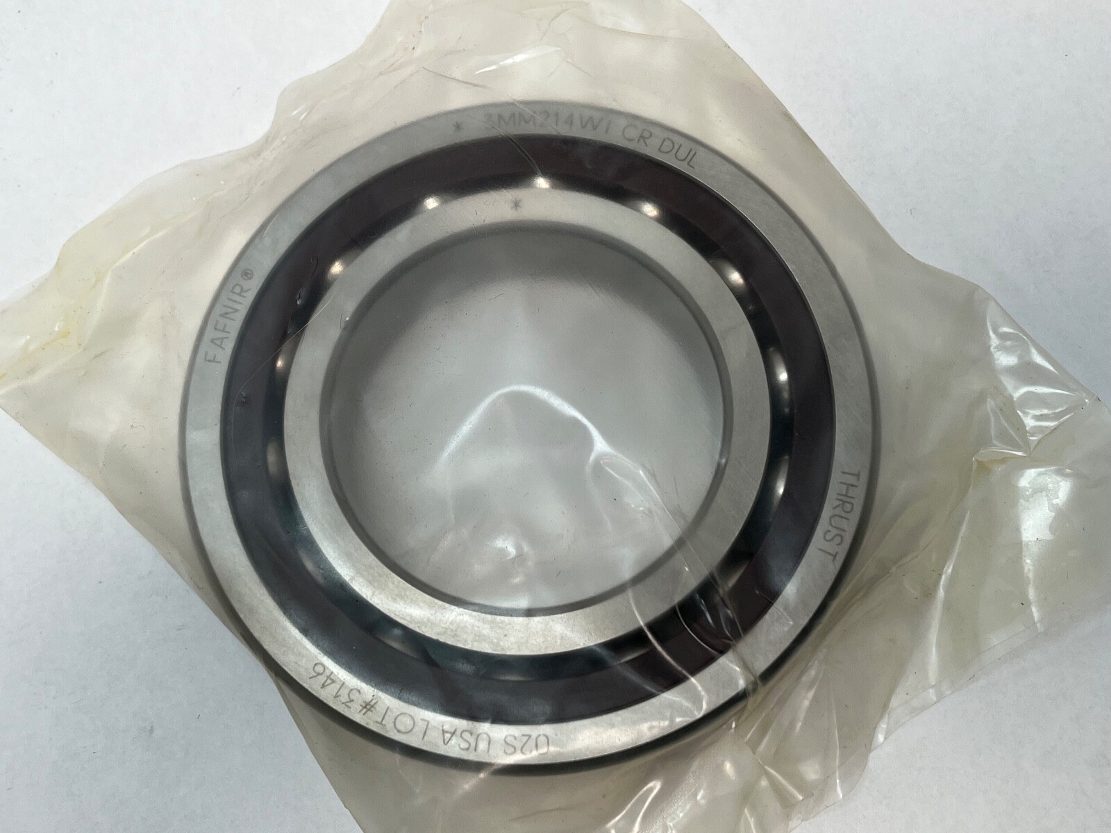 Fafnir 3MM214WI-SUL Bearing 70x125x24 mm 7214AC 3-MM-214-WI-CR-DUL USA
