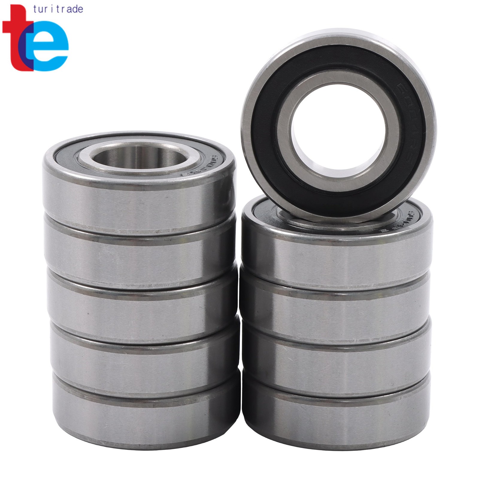 6004-2RS C3 Ball Bearings 10 Pack 20mm ID 42mm OD 12mm Wide Premium Sealed
